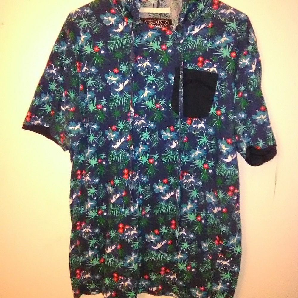 Mens hooded t-shirt